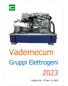 vademecum gruppi elettrogeni 2023