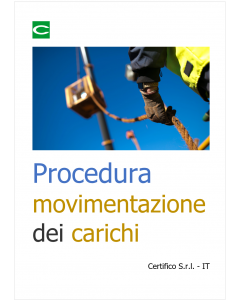 Procedura movimentazione dei carichi