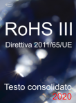 Direttiva RoHS III | Testo consolidato Cover ROHS 2020 small